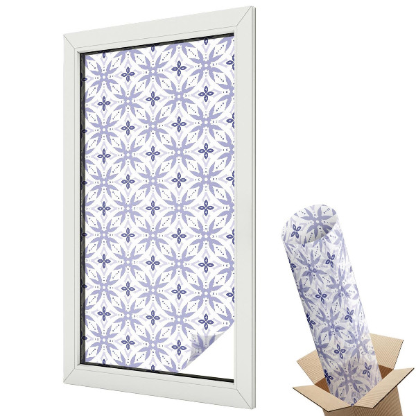 Belátásgátló ablakfólia dekoratív Lila minták