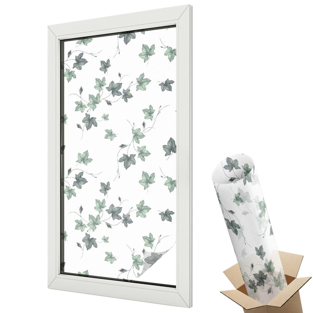 Belátásgátló ablakfólia dekoratív Zöld szőlő