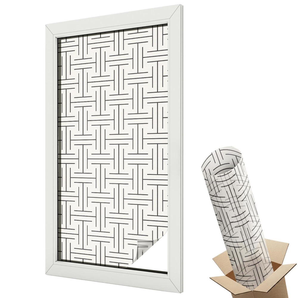 Fólia ablakra Szimmetrikus fonat