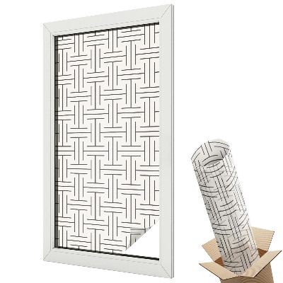 Fólia ablakra Szimmetrikus fonat