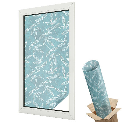 Belátásgátló ablakfólia dekoratív Leveles elegancia