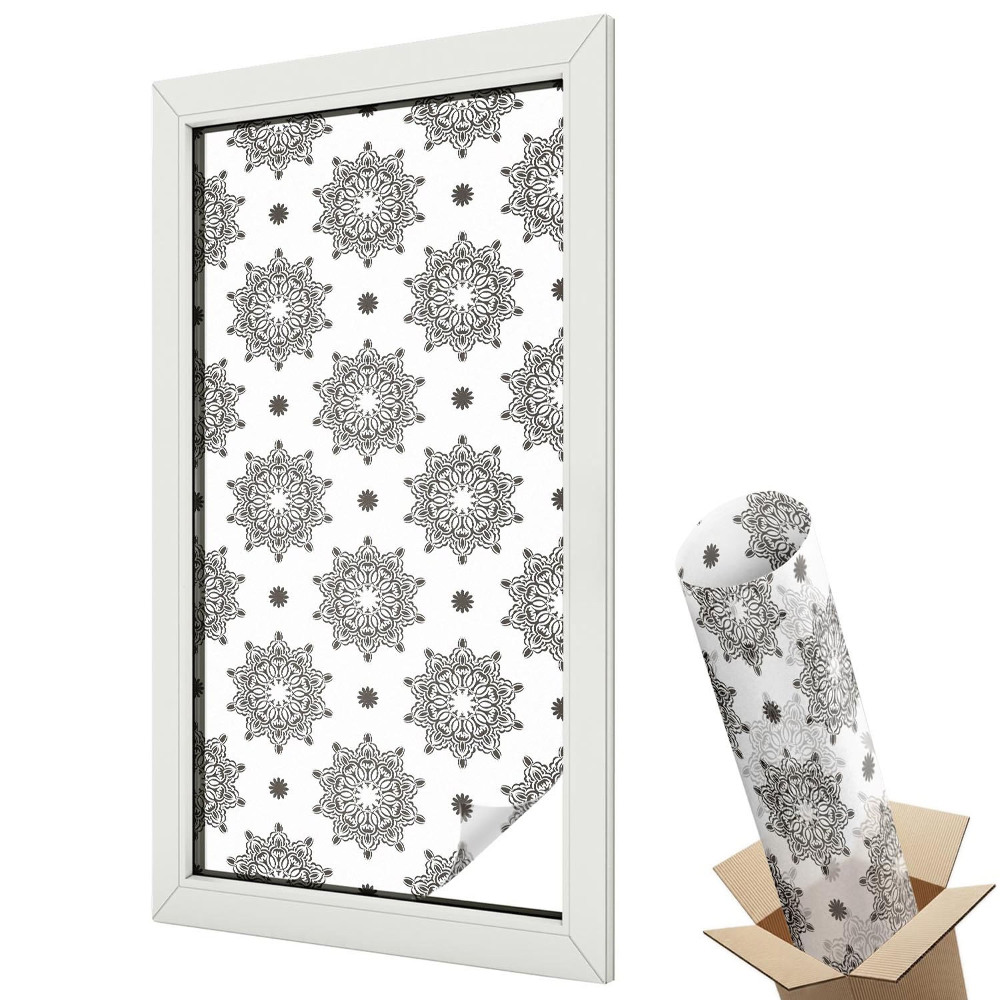 Fényvédő fólia ablakra Klasszikus rozetták