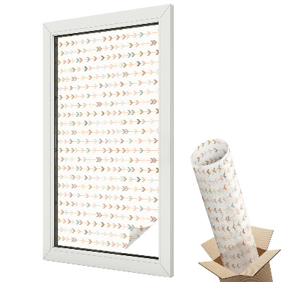 Belátásgátló ablakfólia dekoratív Nyílminta