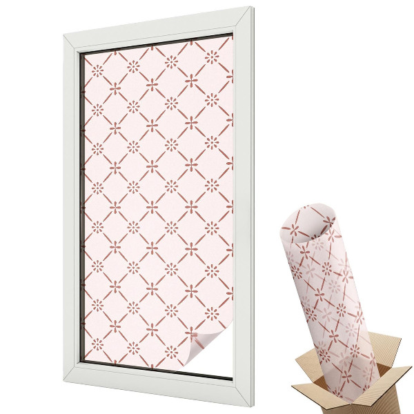 Fényvédő fólia ablakra Virágminták