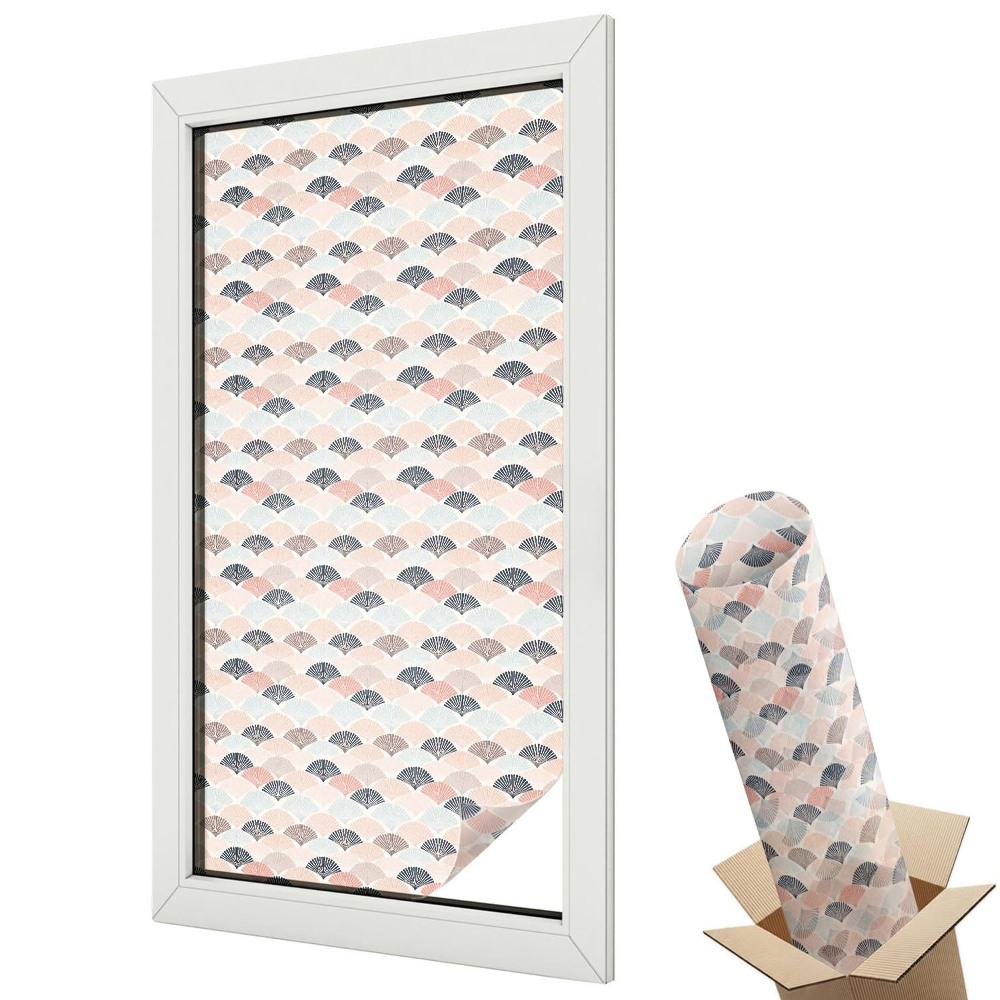 Belátásgátló ablakfólia dekoratív Legörgőminta