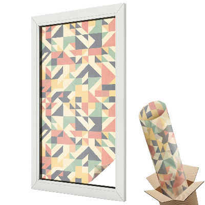 Belátásgátló ablakfólia dekoratív A geometria energiája