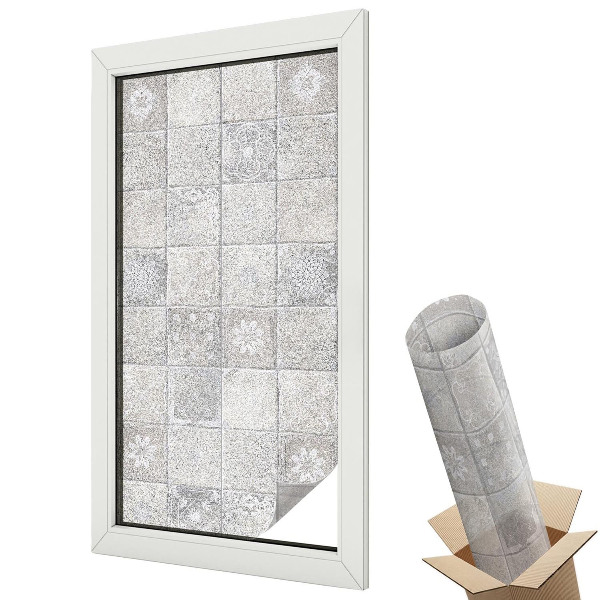 Öntapadós belátásgátló fólia ólomüveg Dekoratív kerámiák