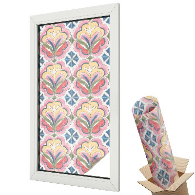 Fényvédő fólia ablakra Virágminták