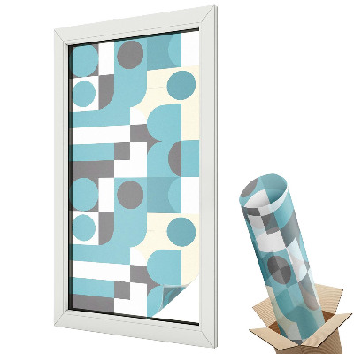 Fényvédő fólia ablakra Geometriai minták