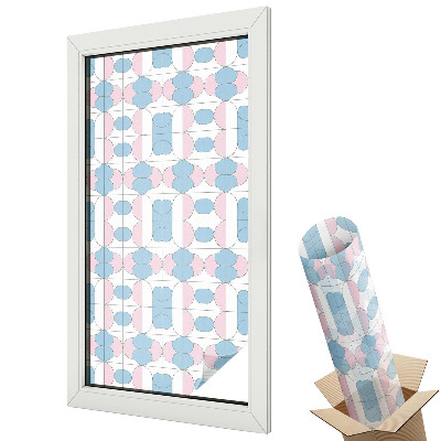 Belátásgátló ablakfólia dekoratív Pasztell minták