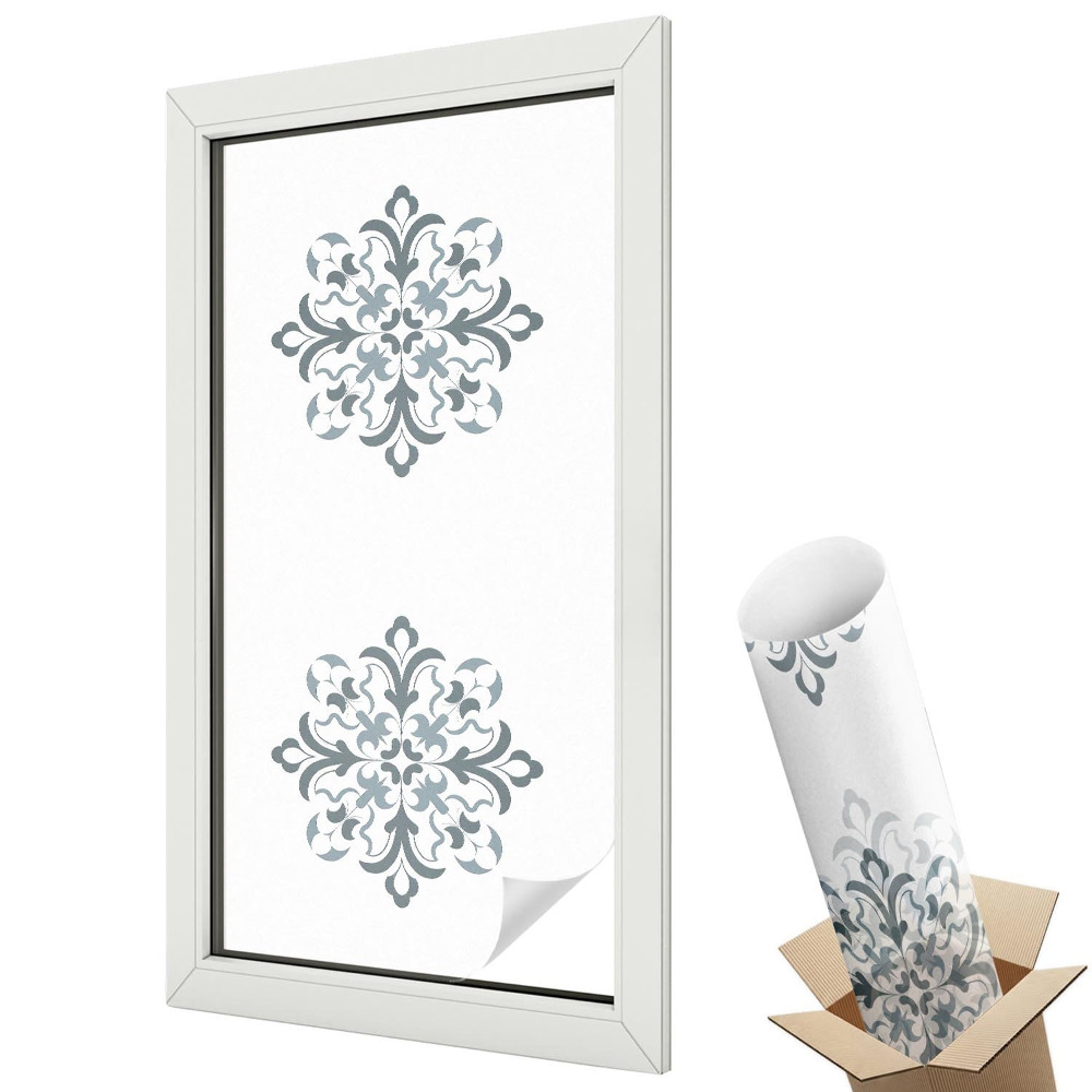 Fólia ablakra Klasszikus dísz