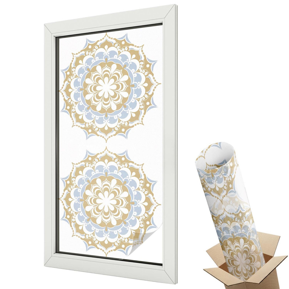 Fólia ablakra Bohém mandalák