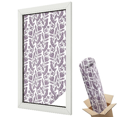 Belátásgátló ablakfólia dekoratív Népi motívumok