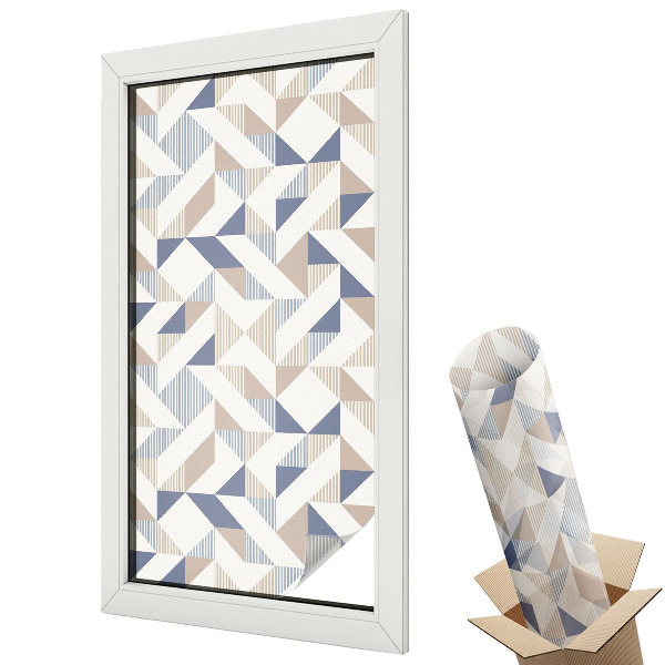 Fólia ablakra Geometriai minták