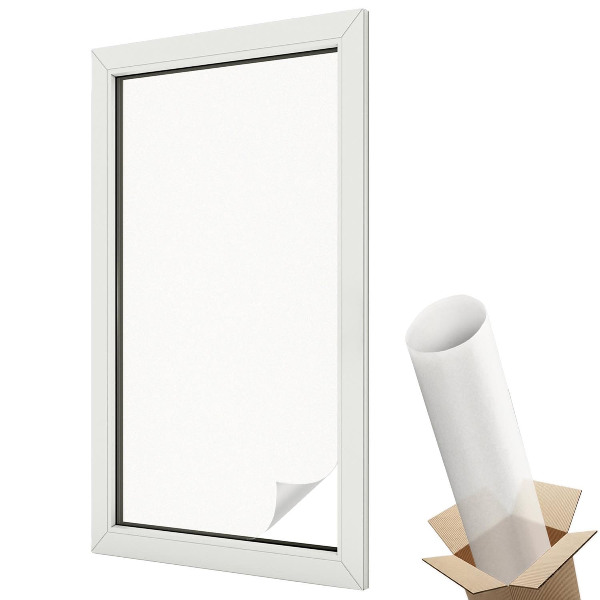 Fényvédő fólia ablakra Finom fehér