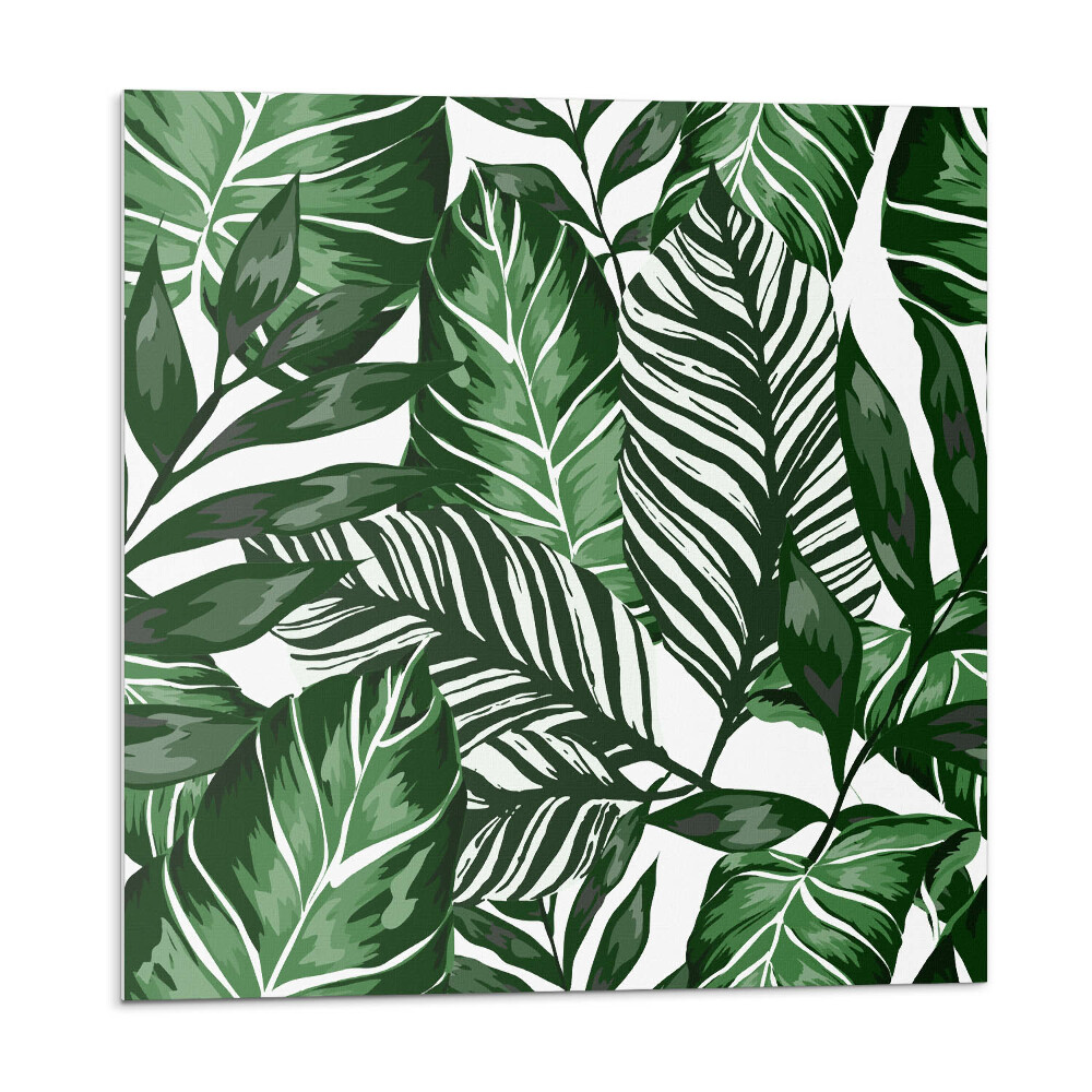 Öntapadós vinyl csempe Trópusi levelek a mintában