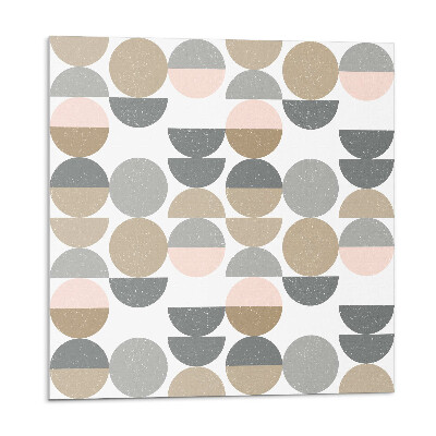 Öntapadós vinyl csempe Körök és félkörök geometriája