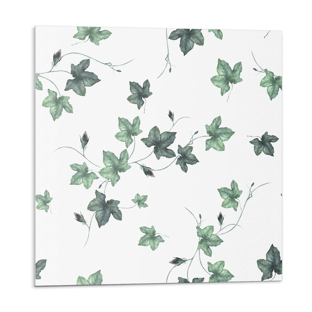 Vinyl csempe Levelek világos háttér előtt