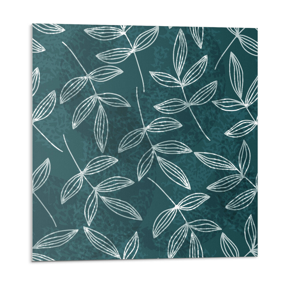 Vinyl csempe falra Levelek texturált háttéren