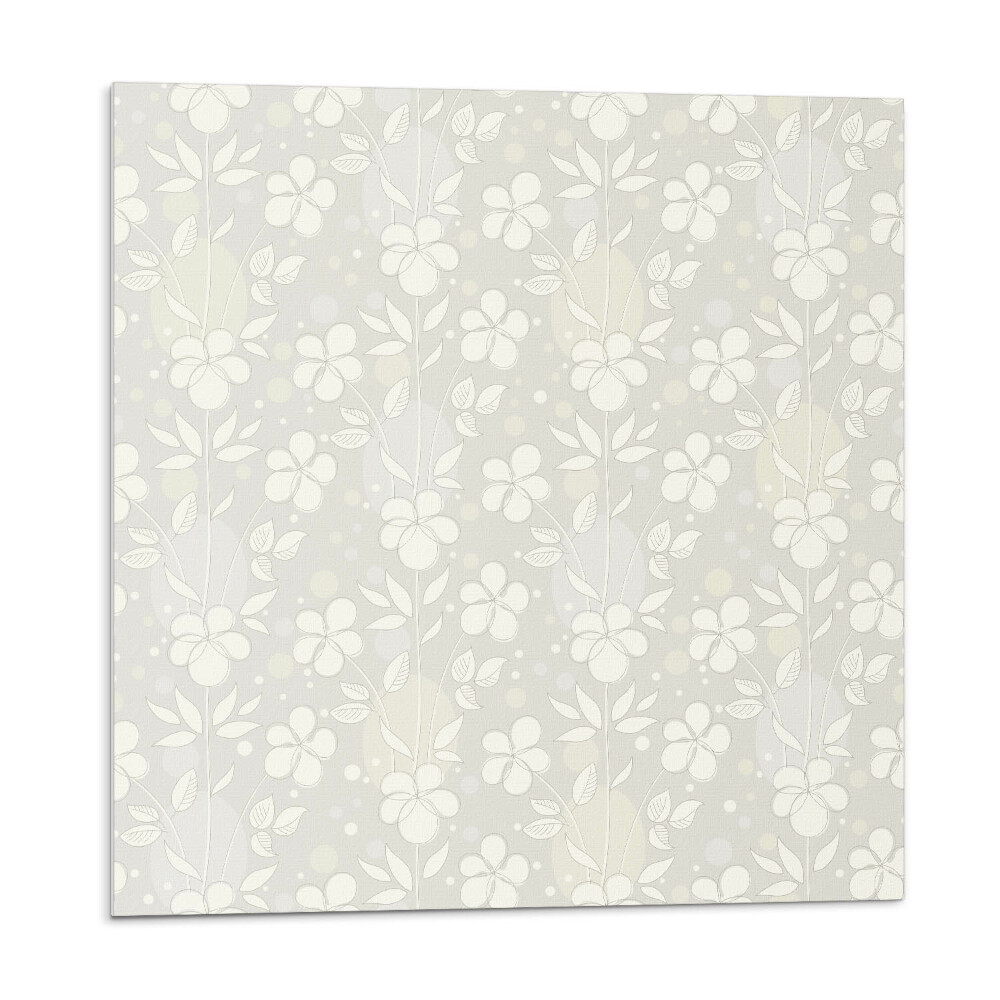 Öntapadós vinyl csempe Virágminta a háttérben