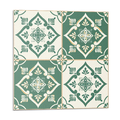 Vinyl csempe falra Virágminták a csempéken