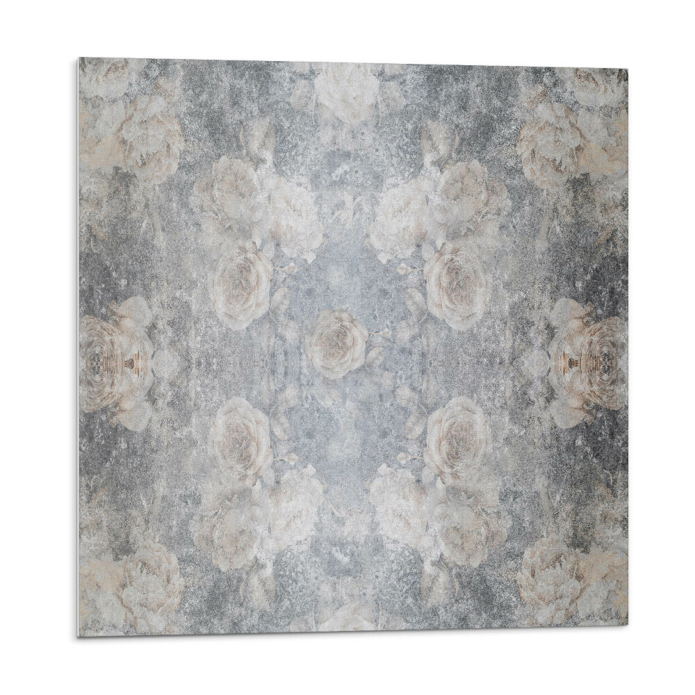 Vinyl csempe falra Virágminta a háttérben