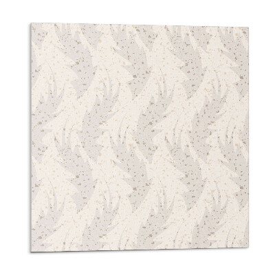 Vinyl csempe falra Levélminta a háttérben