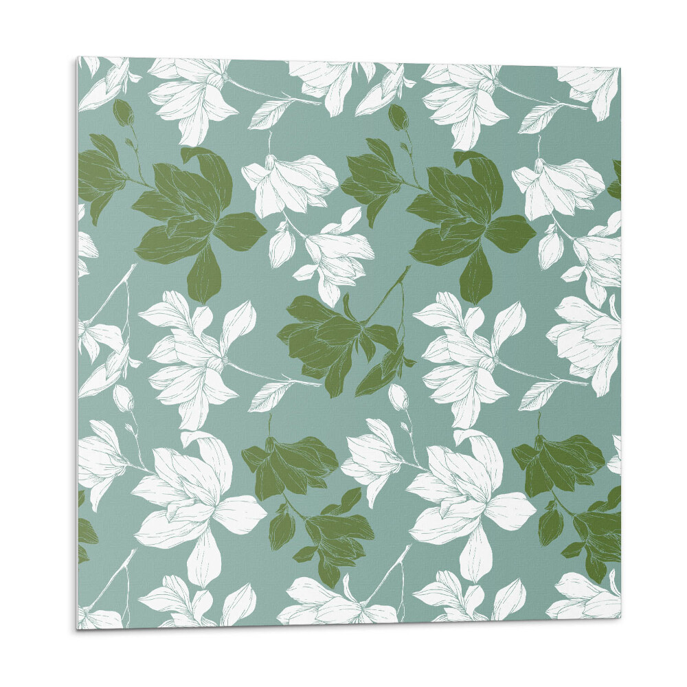 Öntapadós vinyl csempe Virágminta a háttérben