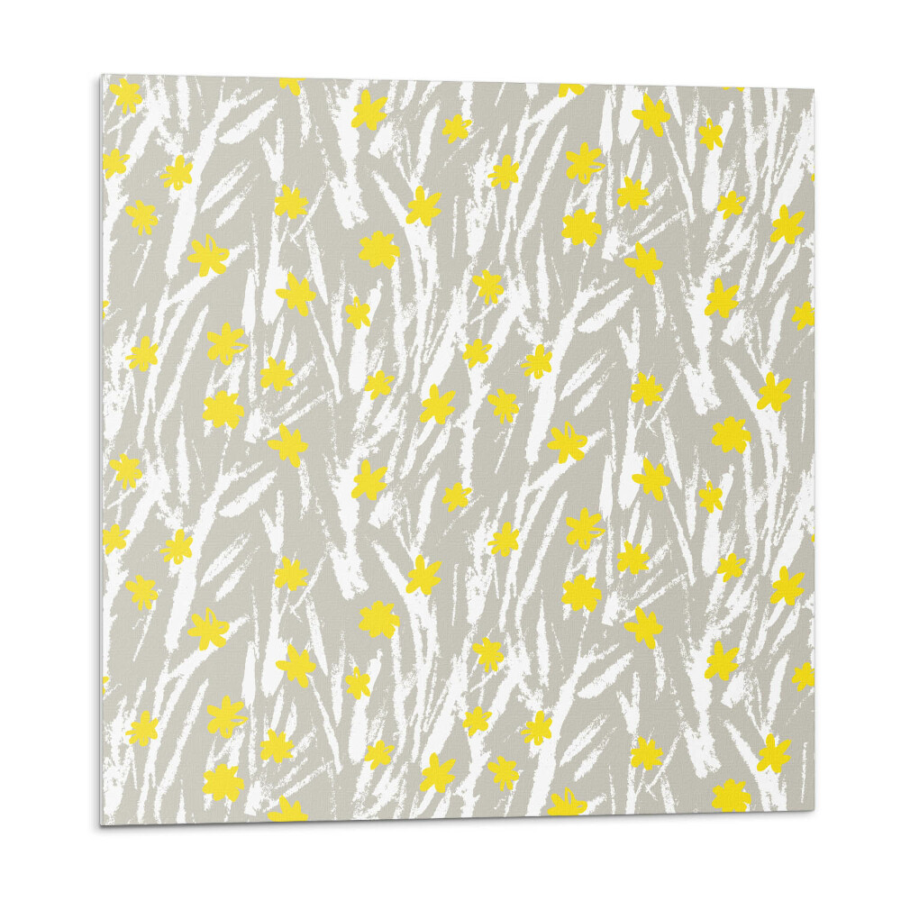 Vinyl csempe Virágminta a háttérben