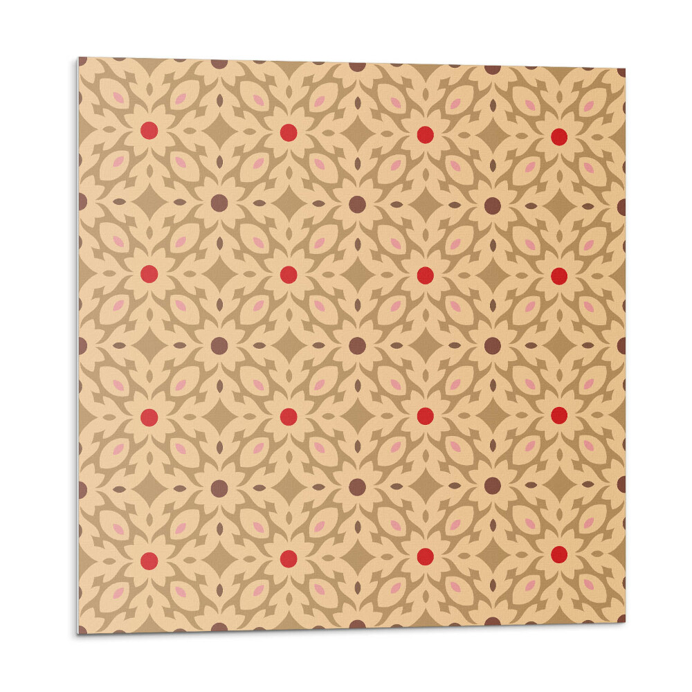 Vinyl csempe falra Virágminta hálóban