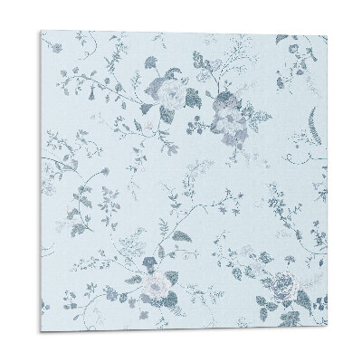 Vinyl csempe falra Virágminta a háttérben