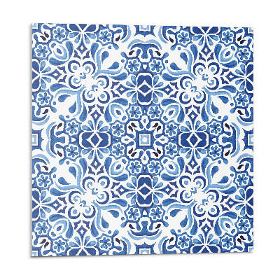 Öntapadós vinyl csempe Klasszikus virágminta