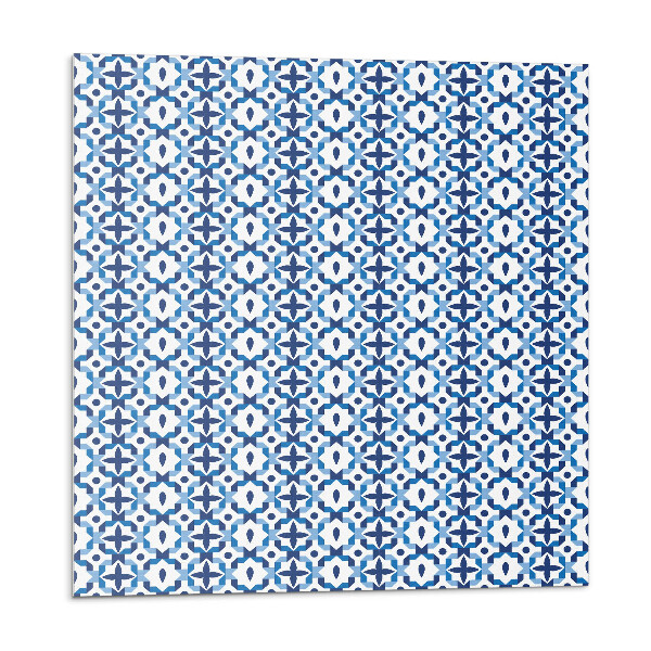 Vinyl csempe falra Geometrikus virágmintás