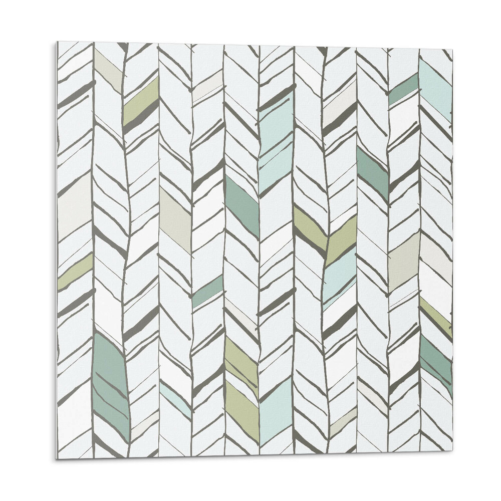 Vinyl csempe falra Csíkos levélminta