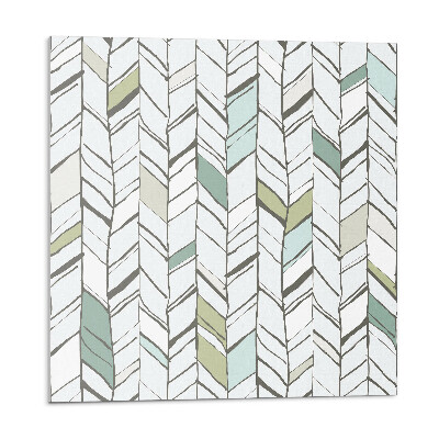 Vinyl csempe falra Csíkos levélminta