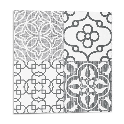 Vinyl csempe falra Geometriai minták az elrendezésben