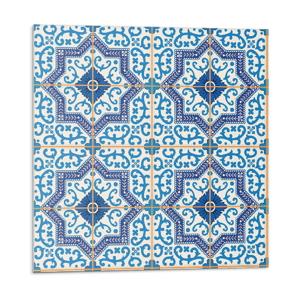 Vinyl csempe falra Csempe minta díszekkel