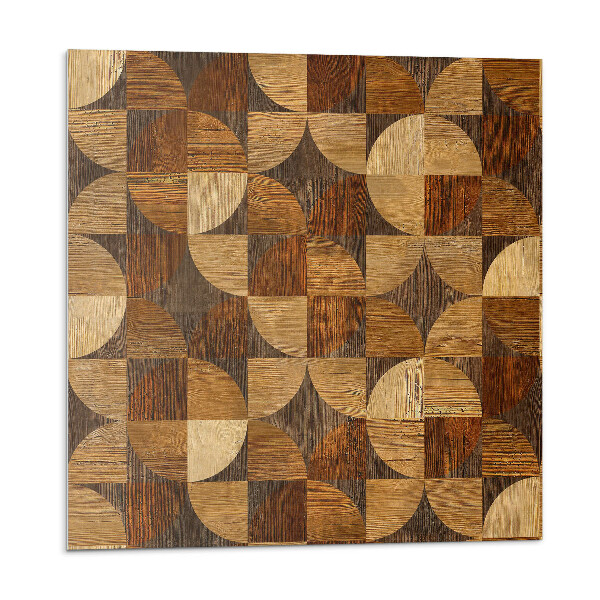 Öntapadós vinyl csempe Geometrikus fa minta