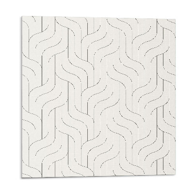 Vinyl csempe falra Geometriai elrendezésű hullámok