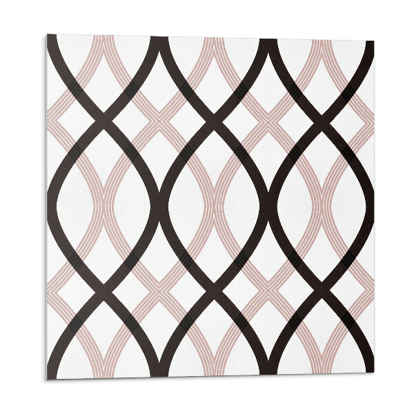 Vinyl csempe falra Stílusos hullámminta