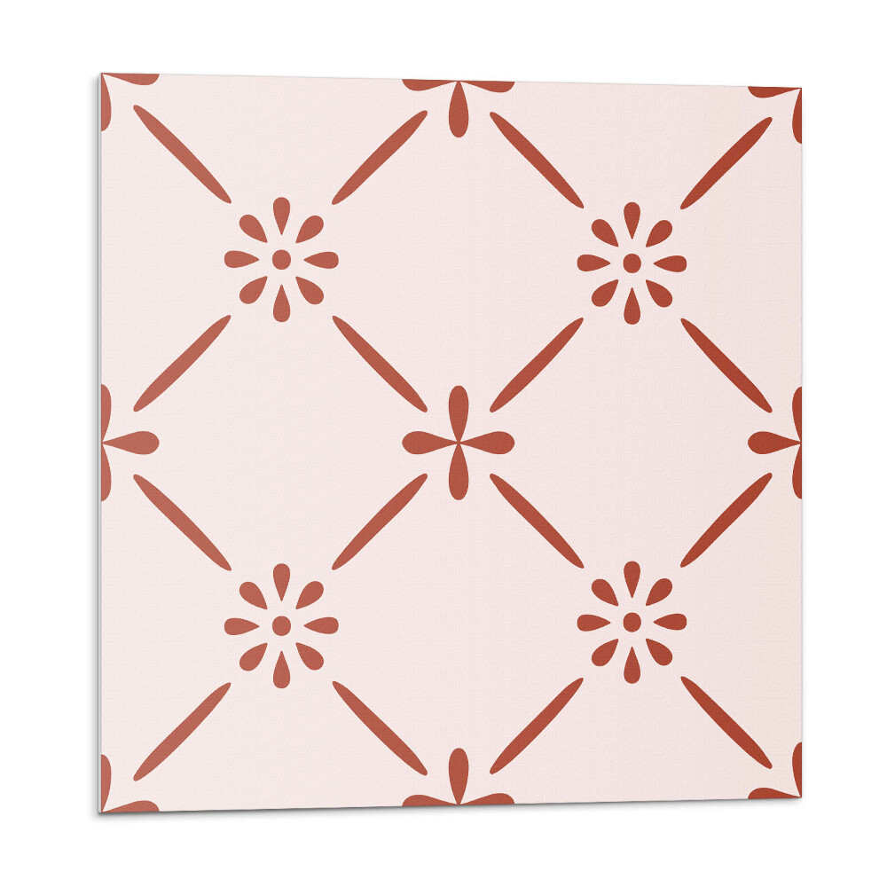 Vinyl csempe Stílusos virágminta