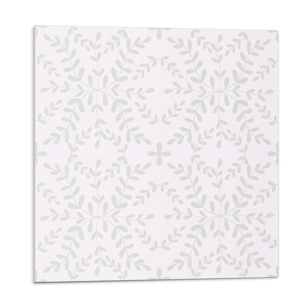 Vinyl csempe falra Finom növényi minta