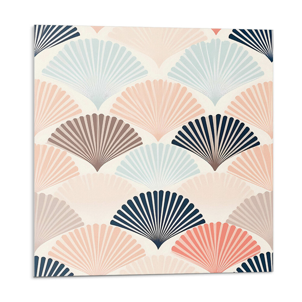 Vinyl csempe falra Hullámos legyezőminta