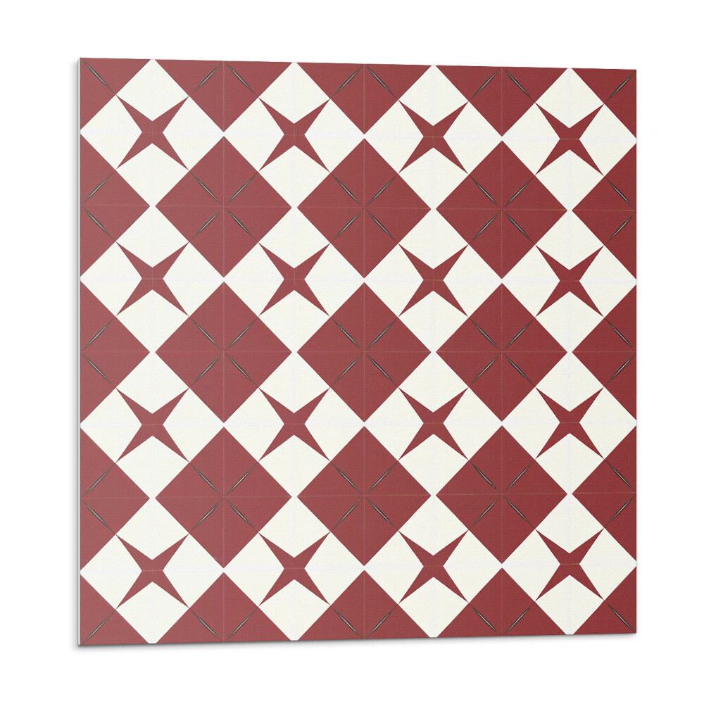 Vinyl csempe Gyémántminta csillagokkal