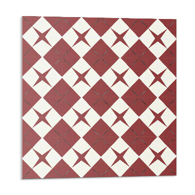 Vinyl csempe Gyémántminta csillagokkal