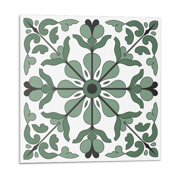 Vinyl csempe Szimmetrikus növényi minta