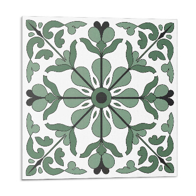 Vinyl csempe Szimmetrikus növényi minta