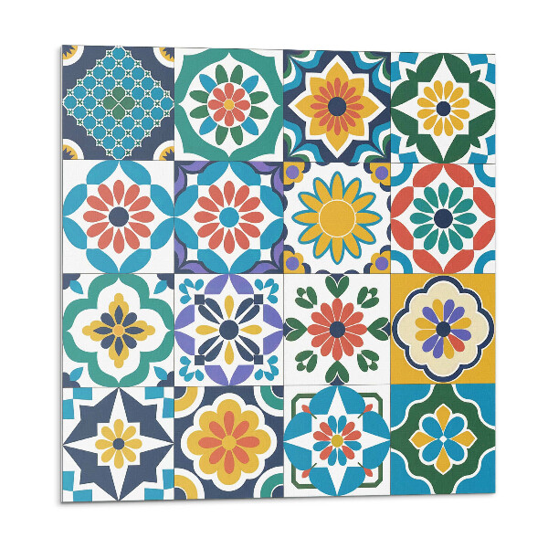 Öntapadós vinyl csempe Virág- és geometriai minták