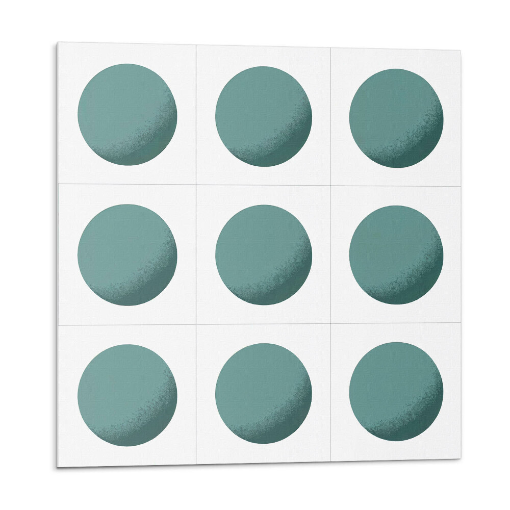 Öntapadós vinyl csempe Geometriai körök egy rácsban