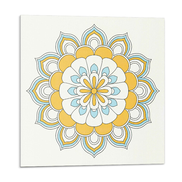 Vinyl csempe Virágmintás mandala